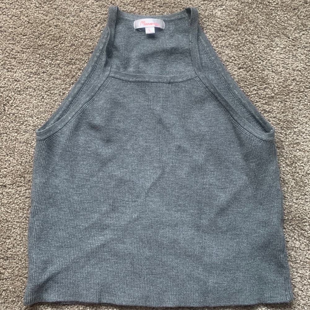 Grey tank top
